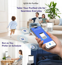 HKM-727187 Smart Portable Air Purifier for Home Use with WiFi Connectivity