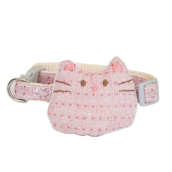 HKM-7271997 Multicolor Random Pet Bow Tie for Cats - 12 Pieces per Card, Casual Polyester Style