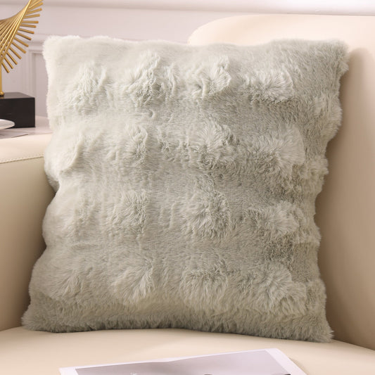HKM-727251 Nordic Geometric Plush Pillowcase - Soft and Stylish Design
