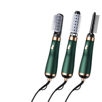 HKM-727251 Self-Winding 3-in-1 Heating Air Comb with Adjustable Temperature Control for Wet and Dry Hair