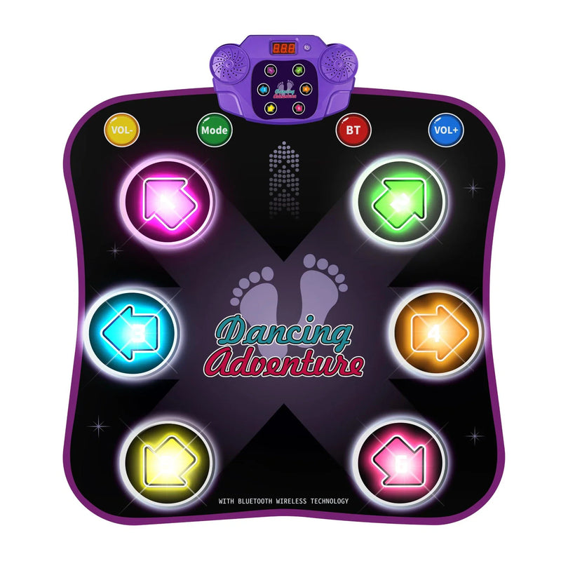 HKM-727251 Wireless Bluetooth Musical Dance Mat for Kids - Educational Touch Play Mat for Home Fun