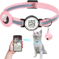 HKM-7273021 Anti-Lost QR Code Pet Collar with Reflective Stripe and Silicone Case