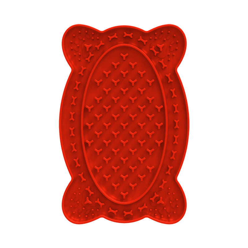 HKM-7273533 Silicone Pet Licking Mat for Dogs - Food Grade, Non-Toxic, Easy Clean