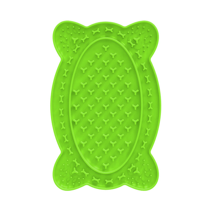 HKM-7273533 Silicone Pet Licking Mat for Dogs - Food Grade, Non-Toxic, Easy Clean