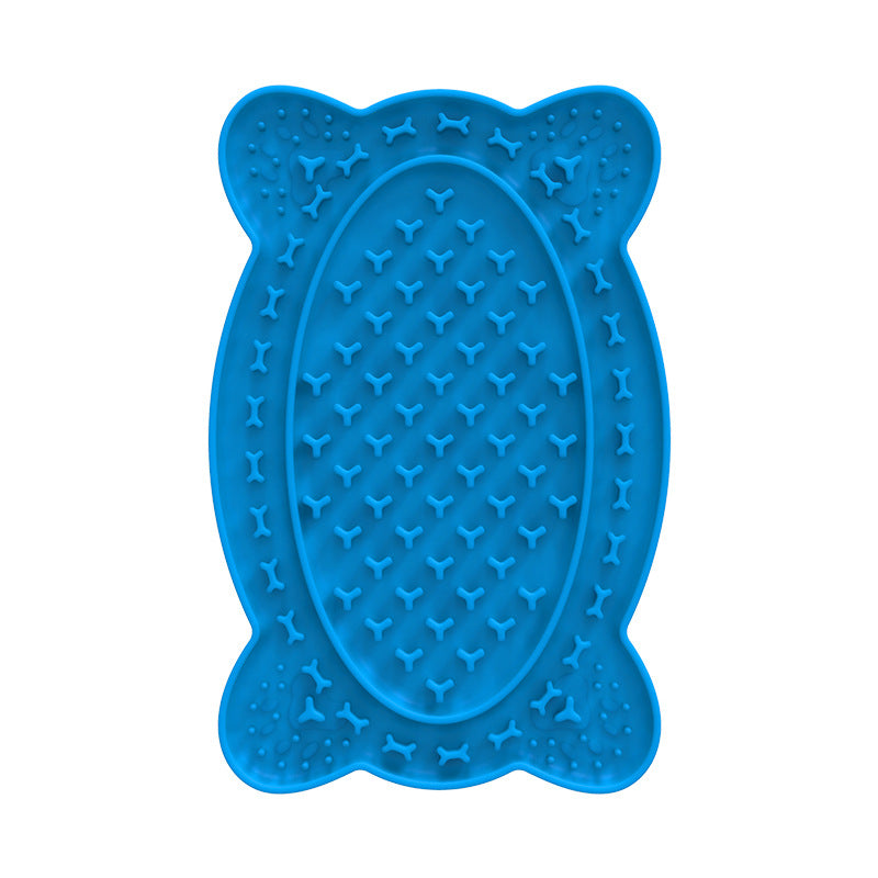 HKM-7273533 Silicone Pet Licking Mat for Dogs - Food Grade, Non-Toxic, Easy Clean