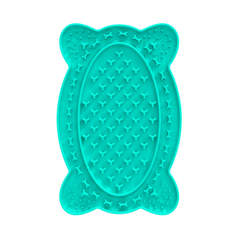 HKM-7273533 Silicone Pet Licking Mat for Dogs - Food Grade, Non-Toxic, Easy Clean