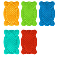 HKM-7273533 Silicone Pet Licking Mat for Dogs - Food Grade, Non-Toxic, Easy Clean