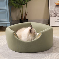 HKM-7273789 Multi-Functional Tree Hole Cat Litter House for Small Dogs and Cats - Cozy Kennel for Teddy Pomeranians