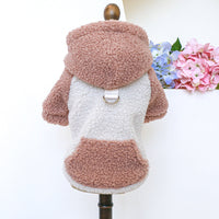 HKM-7274813 Lamb Fleece Traction Sweater for Pets in Various Sizes