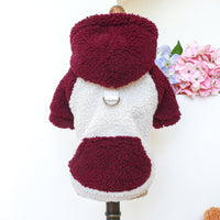 HKM-7274813 Lamb Fleece Traction Sweater for Pets in Various Sizes
