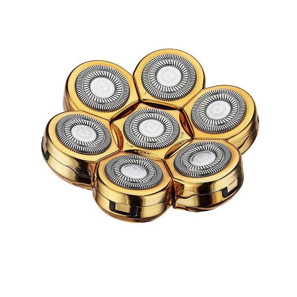 HKM-727507 Gold Seven Cutter Head for Bald Head Hair Clippers