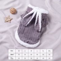 HKM-7275325 Personalized Thickened Polyester Casual Clothes for Pets