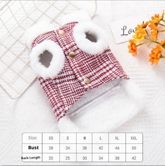 HKM-7275325 Personalized Thickened Polyester Casual Clothes for Pets