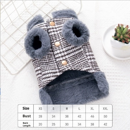 HKM-7275325 Personalized Thickened Polyester Casual Clothes for Pets