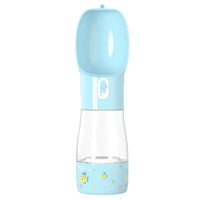 HKM-7275581 Portable Dog Food and Water Cup for Pets - 258ML Water, 200ML Food Capacity