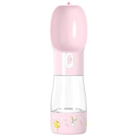 HKM-7275581 Portable Dog Food and Water Cup for Pets - 258ML Water, 200ML Food Capacity