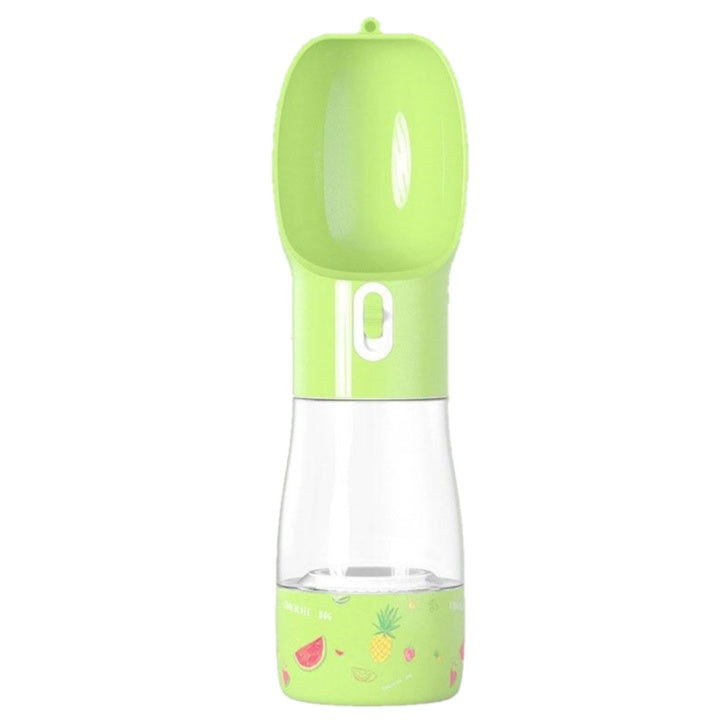 HKM-7275581 Portable Dog Food and Water Cup for Pets - 258ML Water, 200ML Food Capacity