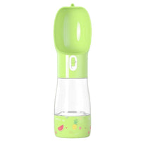 HKM-7275581 Portable Dog Food and Water Cup for Pets - 258ML Water, 200ML Food Capacity