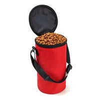 HKM-7275709 Waterproof Dog Food Travel Bag with Feeders and Dry Food Container