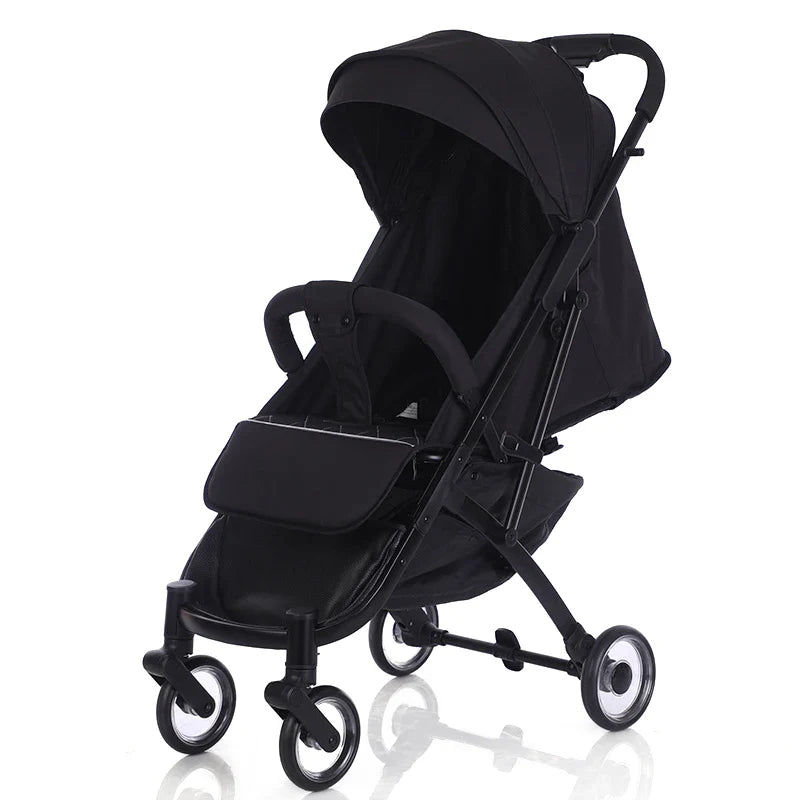 HKM-727635 Eco-friendly Lightweight Foldable Baby Stroller Pram for Children Safety