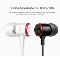 HKM-727635 Wired In-Ear Metal Headset for Mobile Devices with EVA Storage Case