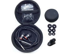 HKM-727635 Wired In-Ear Metal Headset for Mobile Devices with EVA Storage Case