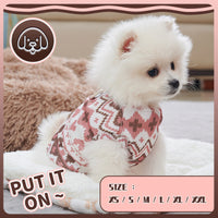 HKM-7276989 Bohemian Summer Pet Vest for Small and Medium Dogs and Cats, Cute T-Shirt for Puppies and Chihuahuas