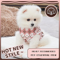 HKM-7276989 Bohemian Summer Pet Vest for Small and Medium Dogs and Cats, Cute T-Shirt for Puppies and Chihuahuas