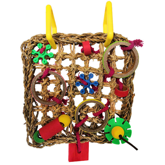 HKM-727699 Colorful Building Blocks Toy for Birds, Size 18x24cm