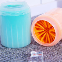 HKM-7277373 Pet Foot Washing Cup - Durable PP Material in Blue, Green, and Orange - Available in Small, Medium, and Large Sizes