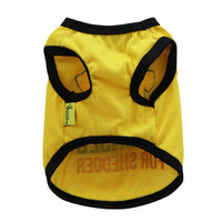HKM-7277885 Lightweight Breathable Vest for Small Dogs - Available in Yellow, Royal Blue, Sky Blue, Sizes XS to L