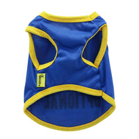 HKM-7277885 Lightweight Breathable Vest for Small Dogs - Available in Yellow, Royal Blue, Sky Blue, Sizes XS to L