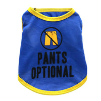HKM-7277885 Lightweight Breathable Vest for Small Dogs - Available in Yellow, Royal Blue, Sky Blue, Sizes XS to L