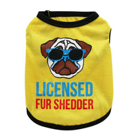 HKM-7277885 Lightweight Breathable Vest for Small Dogs - Available in Yellow, Royal Blue, Sky Blue, Sizes XS to L