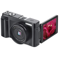 HKM-727827 HD WiFi Digital Camera with 16x Optical Zoom and Flip Screen (24MP, 1080p)