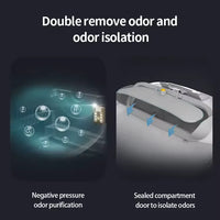 HKM-727891 Smart Self-Cleaning Cat Litter Box with Wi-Fi Connectivity and Eco-Friendly Design
