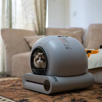 HKM-727891 Smart Self-Cleaning Cat Litter Box with Wi-Fi Connectivity and Eco-Friendly Design