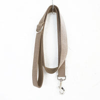 HKM-7279293 Pet Supplies Dog Pen Bowknot Accessories Set in Coffee Grid, Available Sizes XS to XL