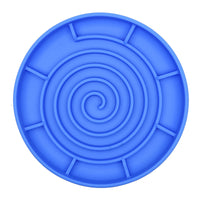 HKM-7280317 Anti-Tumble Dog Slow Food Bowl in Multiple Colors - Silicone Design, 205x205x30mm