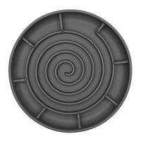 HKM-7280317 Anti-Tumble Dog Slow Food Bowl in Multiple Colors - Silicone Design, 205x205x30mm