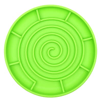 HKM-7280317 Anti-Tumble Dog Slow Food Bowl in Multiple Colors - Silicone Design, 205x205x30mm