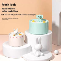 HKM-7281341 Ceramic Elephant Automatic Water Dispenser for Pets