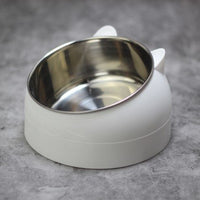 HKM-7281469 Elevated Cat Food Bowl with 304 Stainless Steel for Improved Posture and Cervical Support
