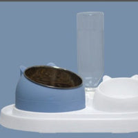 HKM-7281469 Elevated Cat Food Bowl with 304 Stainless Steel for Improved Posture and Cervical Support