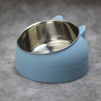 HKM-7281469 Elevated Cat Food Bowl with 304 Stainless Steel for Improved Posture and Cervical Support