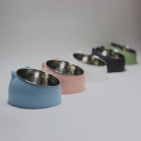 HKM-7281469 Elevated Cat Food Bowl with 304 Stainless Steel for Improved Posture and Cervical Support