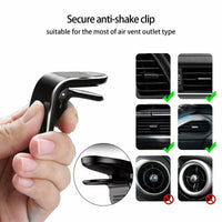 HKM-728147 Magnetic Air Vent Mount Holder for Cars – 360-Degree Phone and GPS Stand