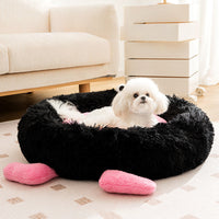HKM-7282749 Cozy Thickened Plush Sleeping Mat for Pets - Ideal Dog and Cat Bed Nest