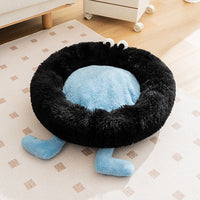 HKM-7282749 Cozy Thickened Plush Sleeping Mat for Pets - Ideal Dog and Cat Bed Nest
