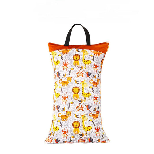 HKM-728275 Waterproof Diaper Storage Bag with Large Capacity for Baby Clothes and Accessories